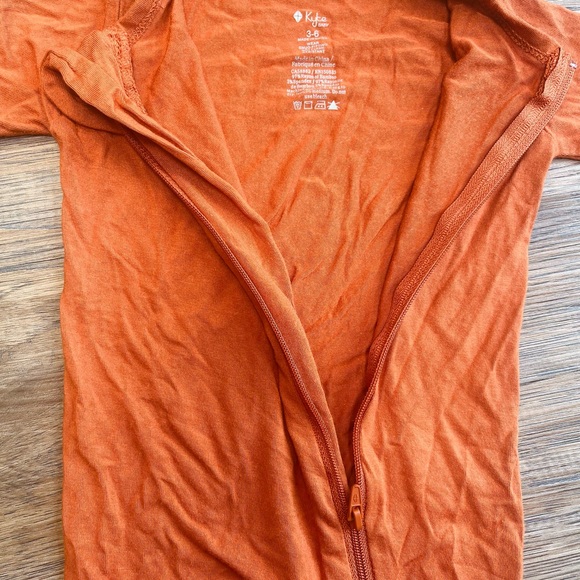 Kyte BABY Zippered Footie in Rust (earthy orange-brown) Color - Picture 2 of 7